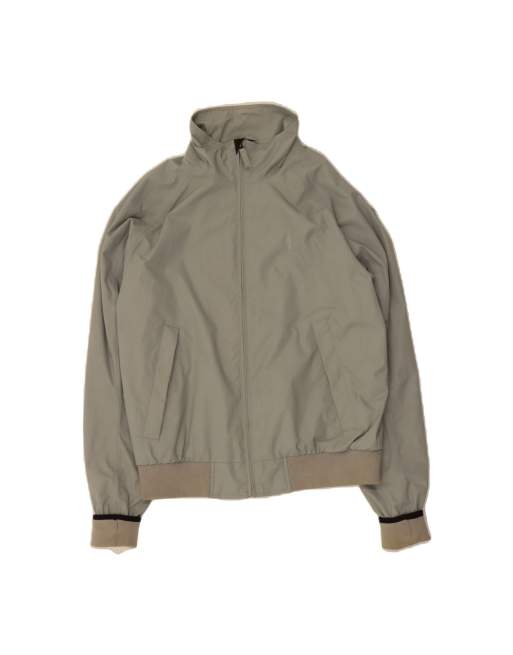 Vintage Timberland Bomber Jacket UK 38 Medium In Grey
