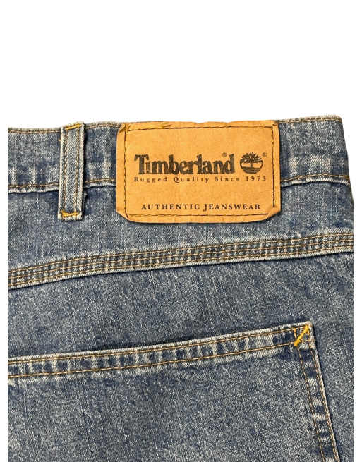 Vintage Timberland Denim Jort Shorts, 5 of 6