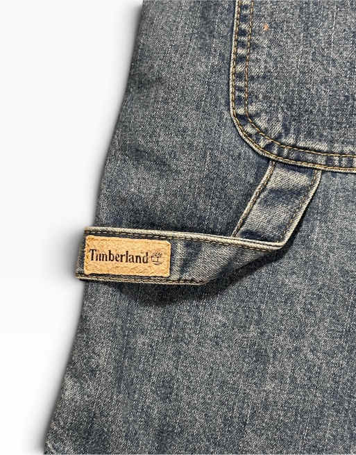 Vintage Timberland Denim Jort Shorts, 6 of 6