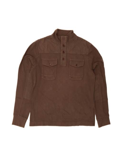 Vintage Timberland Earthkeepers Fit Sweatshirt Jumper Large In Brown