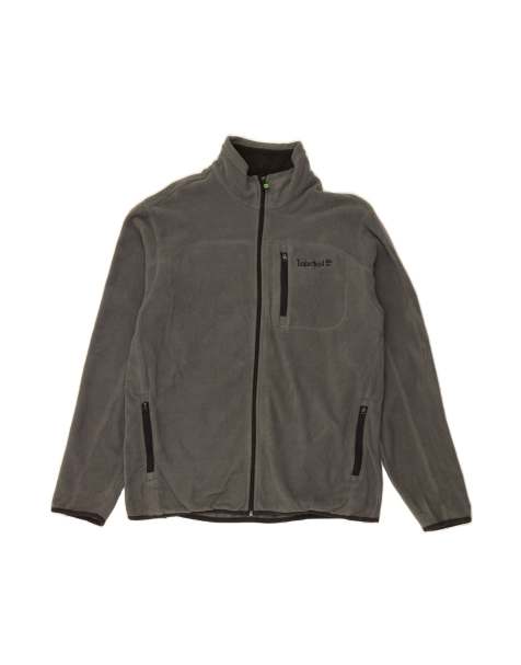 Vintage Timberland Fleece Jacket UK 16 Large In Grey - view 1