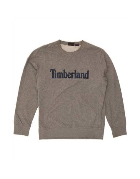 Vintage Timberland Graphic Sweatshirt Jumper Large In Grey - view 1