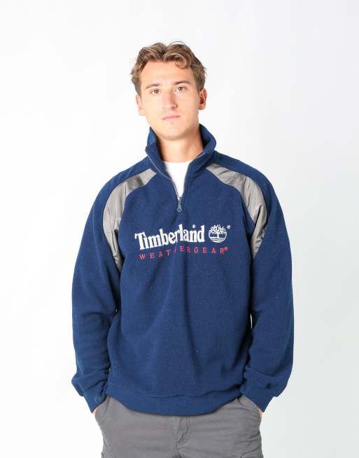 Vintage Timberland m fleece in blue