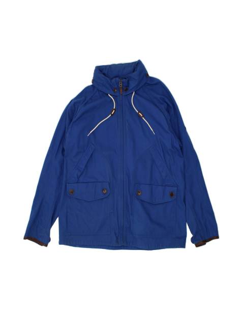 Vintage Timberland Utility Jacket UK 44 2XL In Blue - view 1