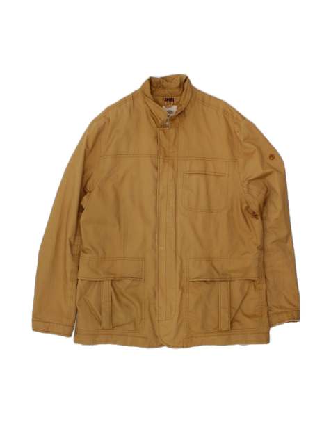 Vintage Timberland Utility Jacket UK 44 2XL In Brown - view 1