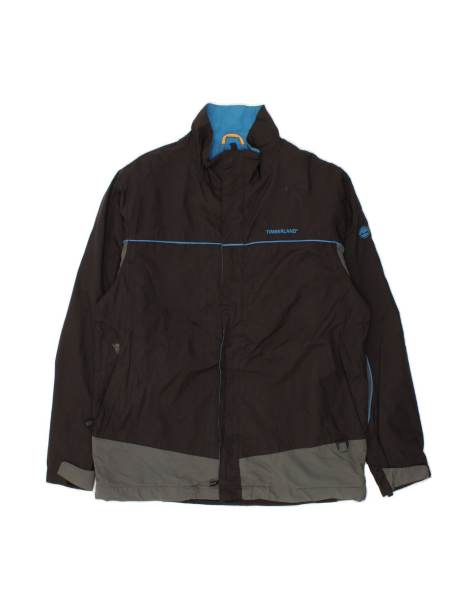 Vintage Timberland Windbreaker Jacket UK 40 Large In Black - view 1