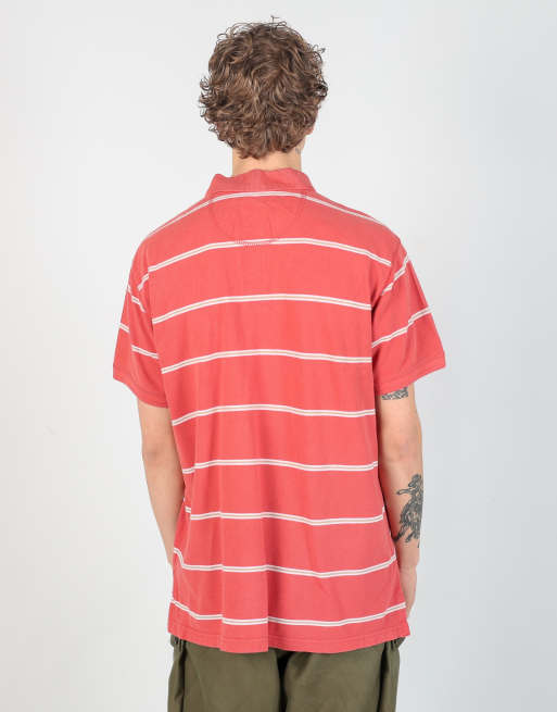 Vintage Timberland xl polo shirt in red, 3 of 4