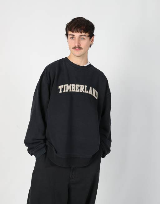 Vintage Timberland xl sweatshirt in navy blue