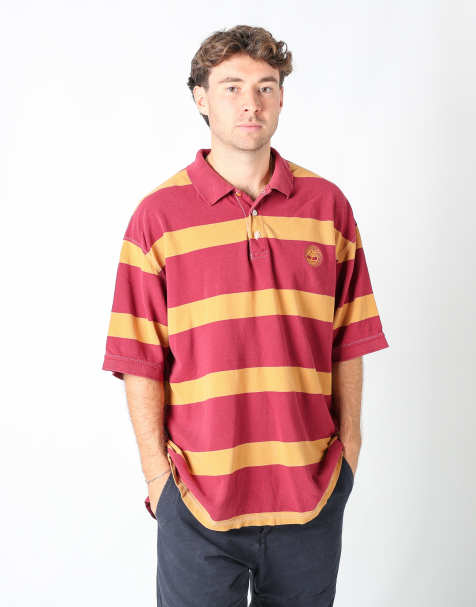 Vintage Timberland xl t-shirt in burgundy red - view 1