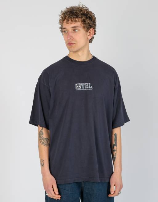 Vintage Timberland xl t-shirt in navy blue