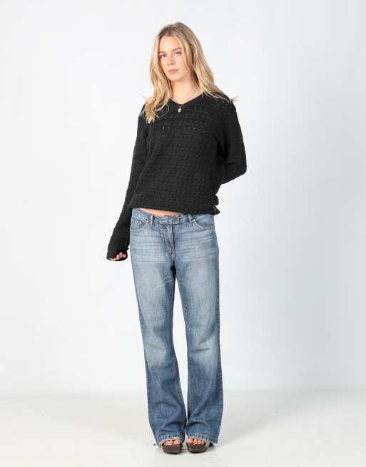 Vintage TOFFS M straight jeans in blue