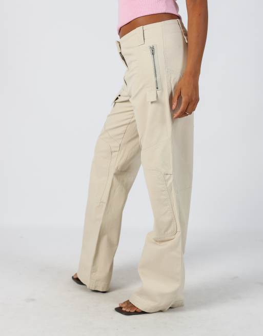 Vintage Tom Tailor M cargo pants in beige, 2 of 4