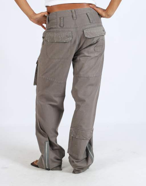 Vintage Tom Tailor M cargo pants in grey, 2 of 4