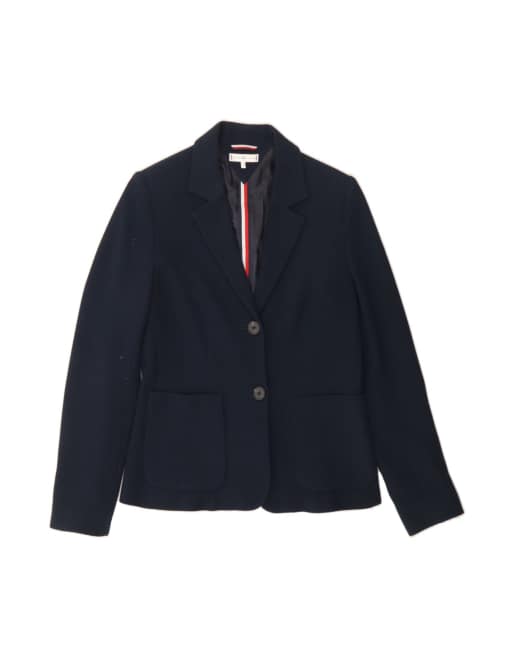 Vintage Tommy Hilfiger 2 Button Blazer Jacket US 8 Medium In Blue