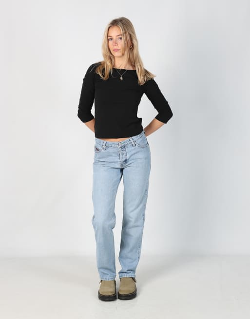 Vintage Tommy Hilfiger 30x26 denim jeans in light blue