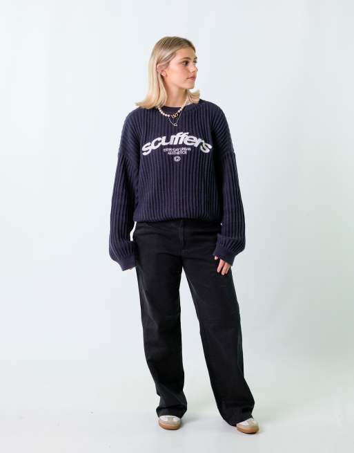 Vintage Tommy Hilfiger 32x30 Woven Straight Pants Black