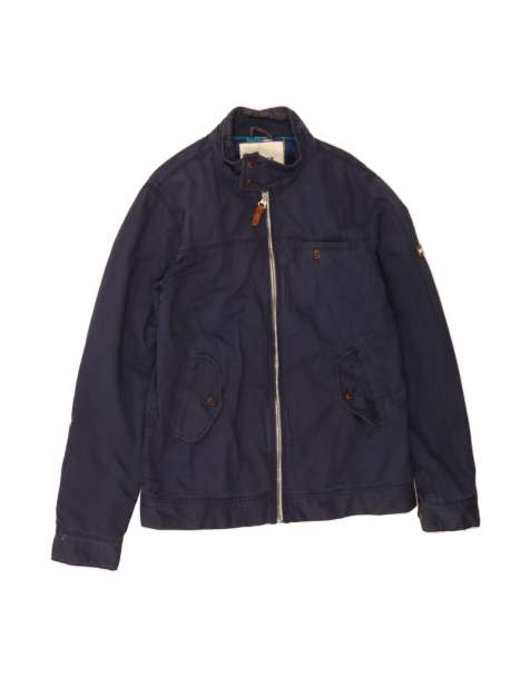 Vintage Tommy Hilfiger Bomber Jacket UK 42 XL In Blue - view 1