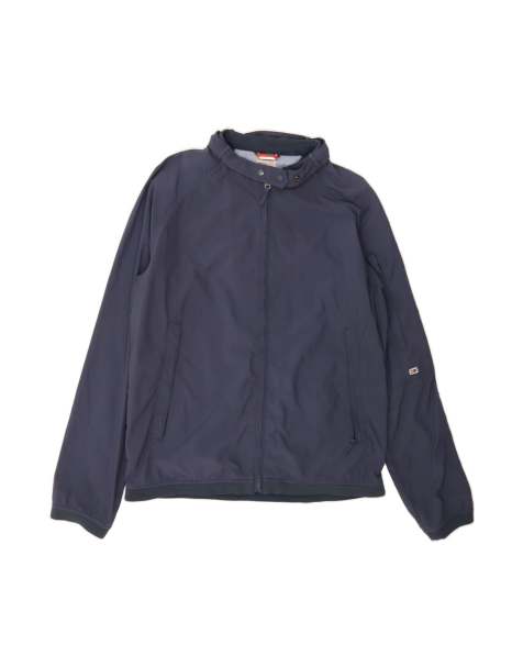 Vintage Tommy Hilfiger Bomber Jacket UK 42 XL In Blue - view 1