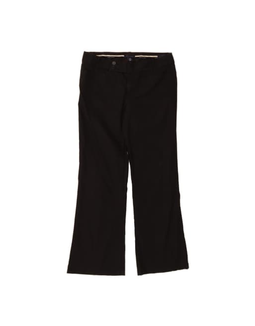 Vintage Tommy Hilfiger Bootcut Casual Trousers US 6 Medium W32 L29 In Black