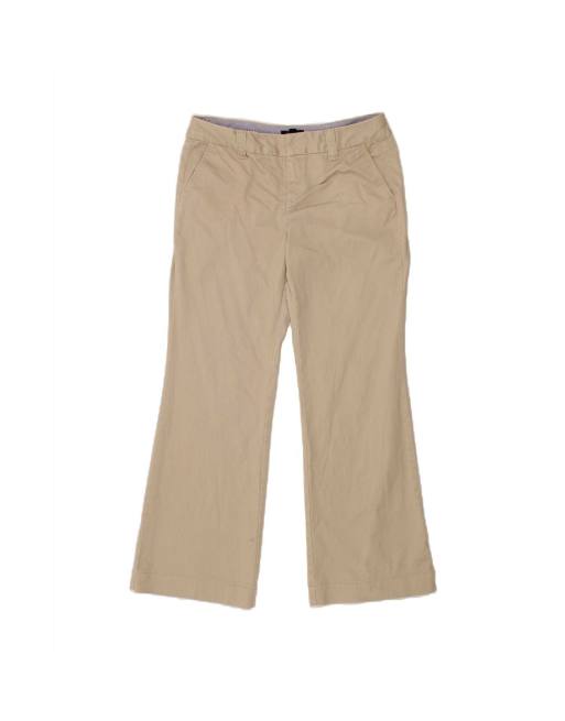 Vintage Tommy Hilfiger Bootcut Chino Trousers Us 10 Large W34 L30 In Beige