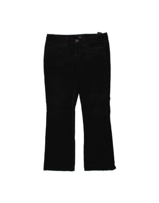Vintage Tommy Hilfiger Bootcut Corduroy Trousers Us 10 Large W34 L30 In Black