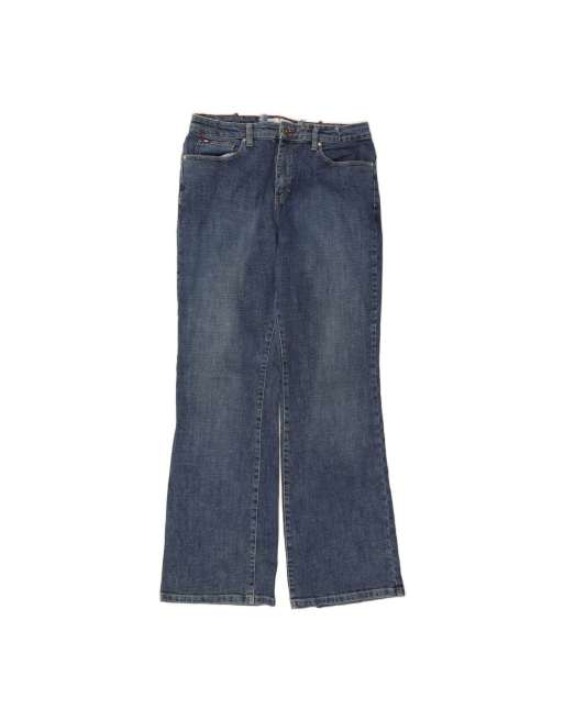 Vintage Tommy Hilfiger Bootcut Jeans US 12 Large W32 L32 In Blue