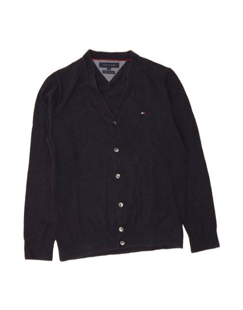 Vintage Tommy Hilfiger Cardigan Sweater Medium In Blue - view 1