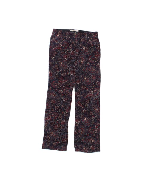 Vintage Tommy Hilfiger Corduroy Trousers US 4 Small W30 L31 In Blue - view 1