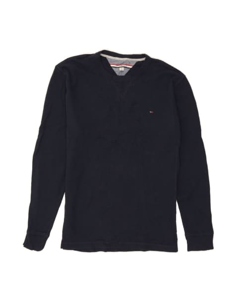 Vintage Tommy Hilfiger Crew Neck Jumper Sweater XL In Blue - view 1