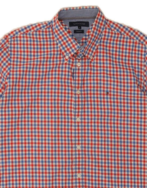 tommy hilfiger custom fit dress shirt TOMMY HILFIGER CUSTOM FIT ESSENTIAL STRETCH SHIRT Bright White main image 1
