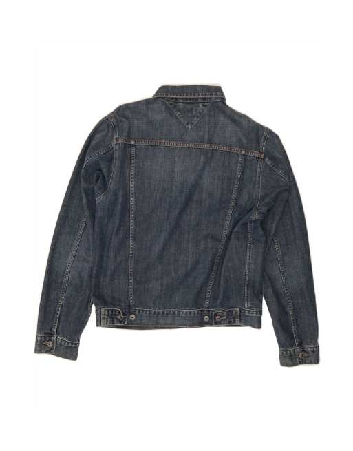 Vintage Tommy Hilfiger Denim Jacket UK 40 Large In Blue, 2 of 4