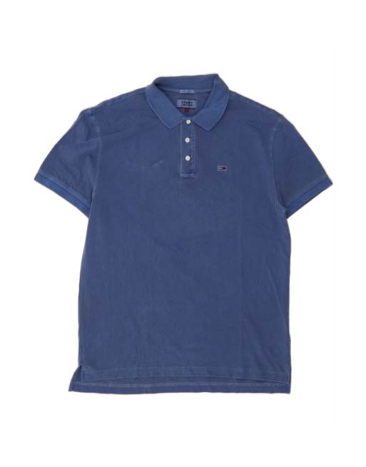 Vintage Tommy Hilfiger Fit Polo Shirt Large In Blue
