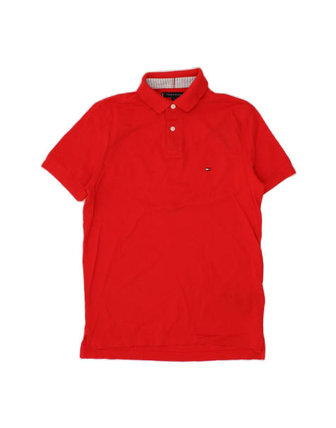 Vintage Tommy Hilfiger Fit Polo Shirt Small In Red - view 1
