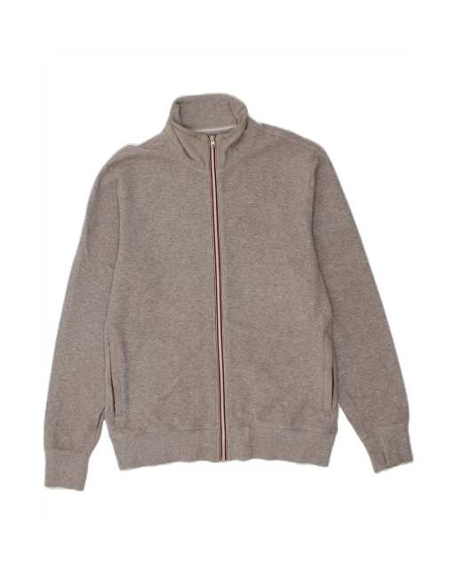Vintage Tommy Hilfiger Fit Tracksuit Top Jacket Large In Grey