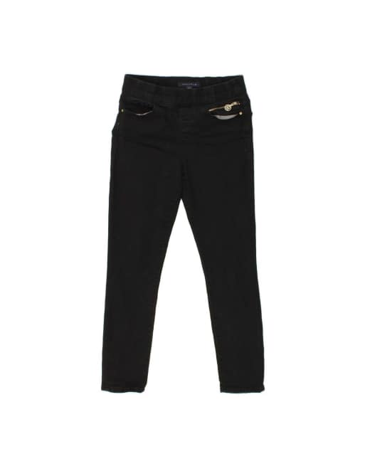 Vintage Tommy Hilfiger Gramercy Jegging Jeans Us 8 Medium W30 L28 In Black