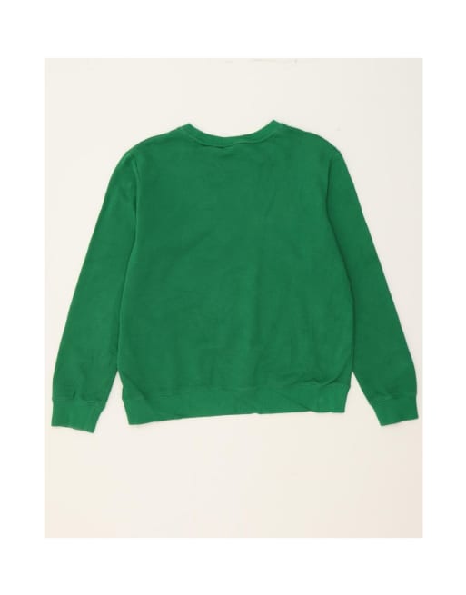 Vintage Tommy Hilfiger Graphic Sweatshirt Jumper UK 14 Medium In Green, 2 of 4