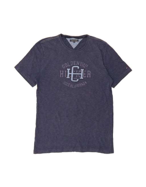 Vintage Tommy Hilfiger Graphic T-shirt Top 2XL In Blue