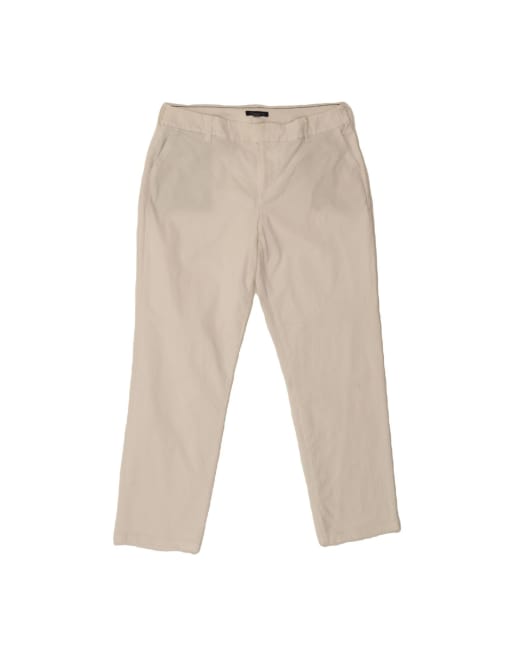 Vintage Tommy Hilfiger High Waist Chino Trousers US 14 XL W34 L27 In White