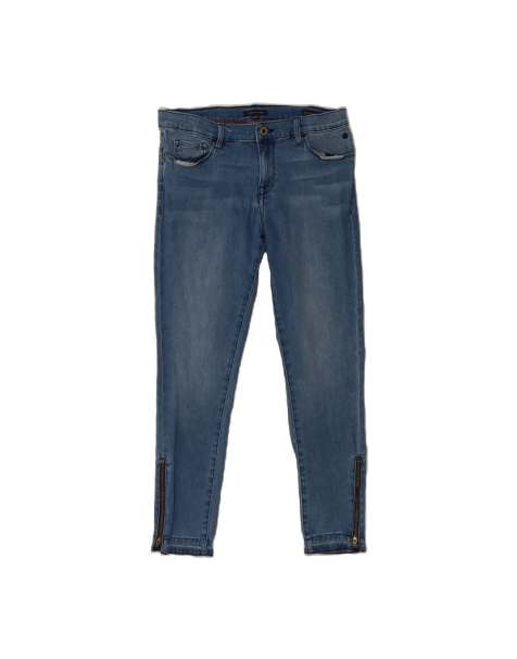 Vintage Tommy Hilfiger In Greenwich Slim Jeans US 0 XS W26 L25 In Blue - view 1