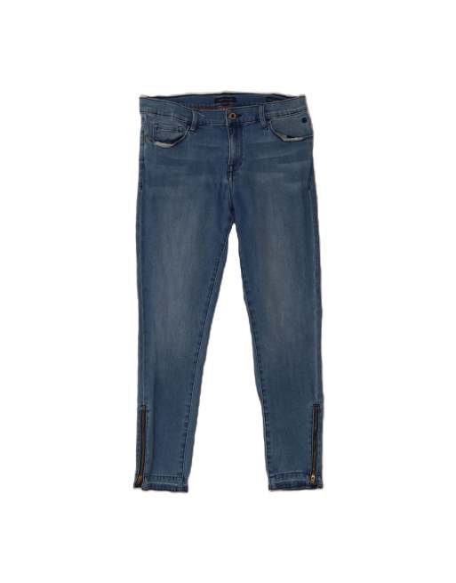 Vintage Tommy Hilfiger In Greenwich Slim Jeans US 0 XS W26 L25 In Blue