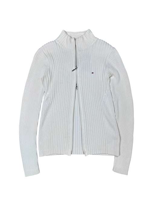 Vintage Tommy Hilfiger Knit Doube Zip Cardigan, 2 of 6