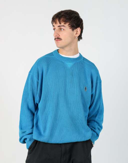 Vintage Tommy Hilfiger l knit sweatshirt in blue