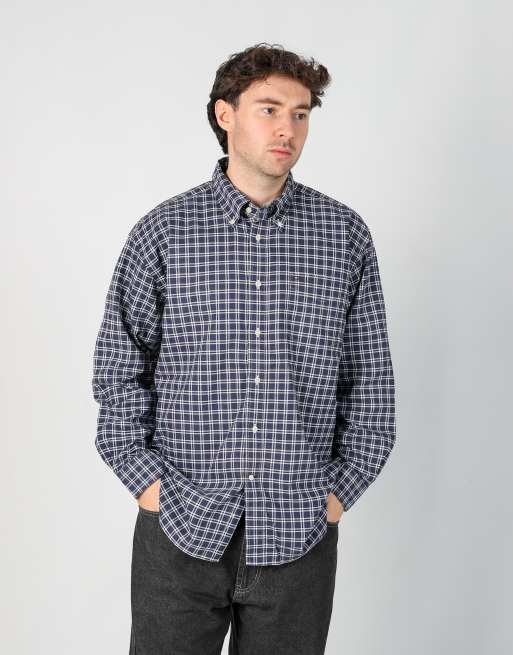 Vintage Tommy Hilfiger l long sleeve shirt in navy blue