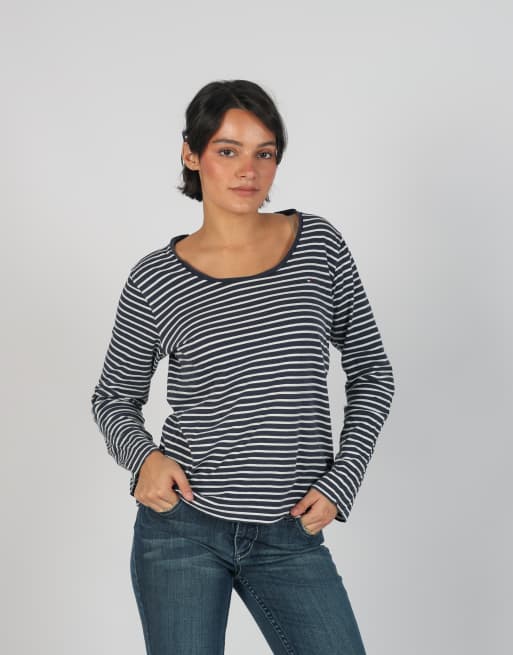 Vintage Tommy Hilfiger L long sleeve top in black, 1 of 4