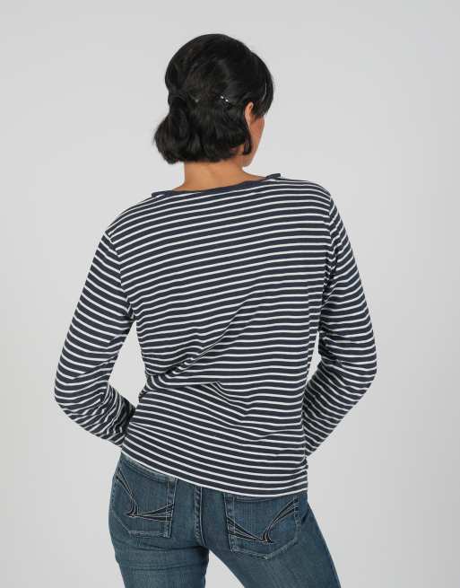 Vintage Tommy Hilfiger L long sleeve top in black, 2 of 4