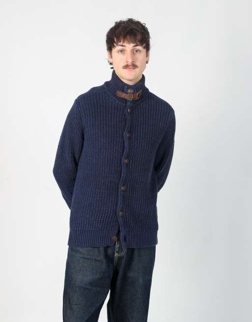 Vintage Tommy Hilfiger l sweatshirt in navy blue