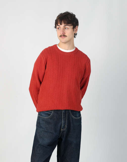 Vintage Tommy Hilfiger l sweatshirt in orange
