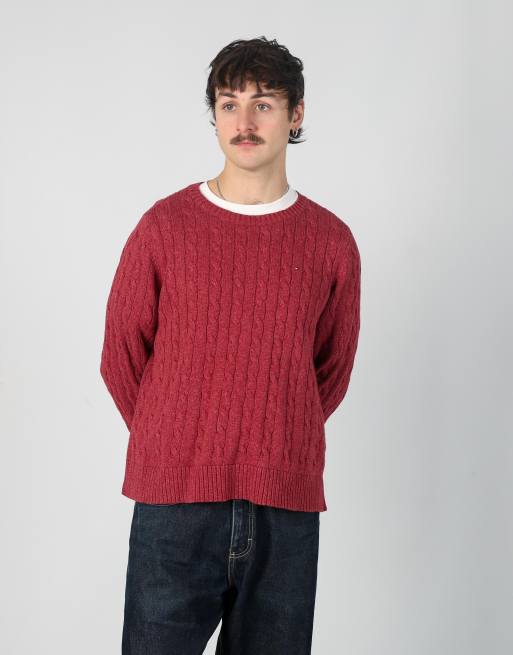 Vintage Tommy Hilfiger l sweatshirt in red