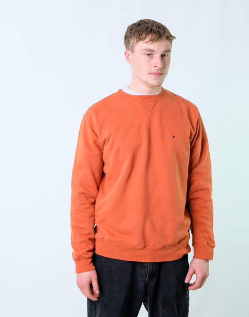 Vintage Tommy Hilfiger L Sweatshirt Orange