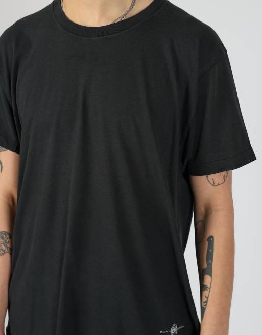 Vintage Tommy Hilfiger l t-shirt in black, 4 of 4